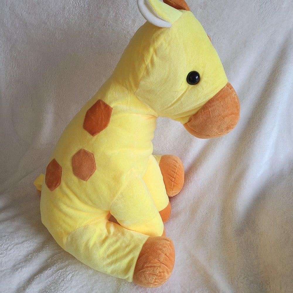 Amuse - Kuttari Kirin - Kawaii Giraffe Friends XL Plush (Dark Yellow)